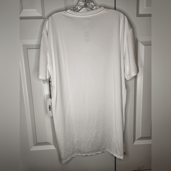 NWT Zyia Men's White Links Active T Size Large - Picture 3 of 5